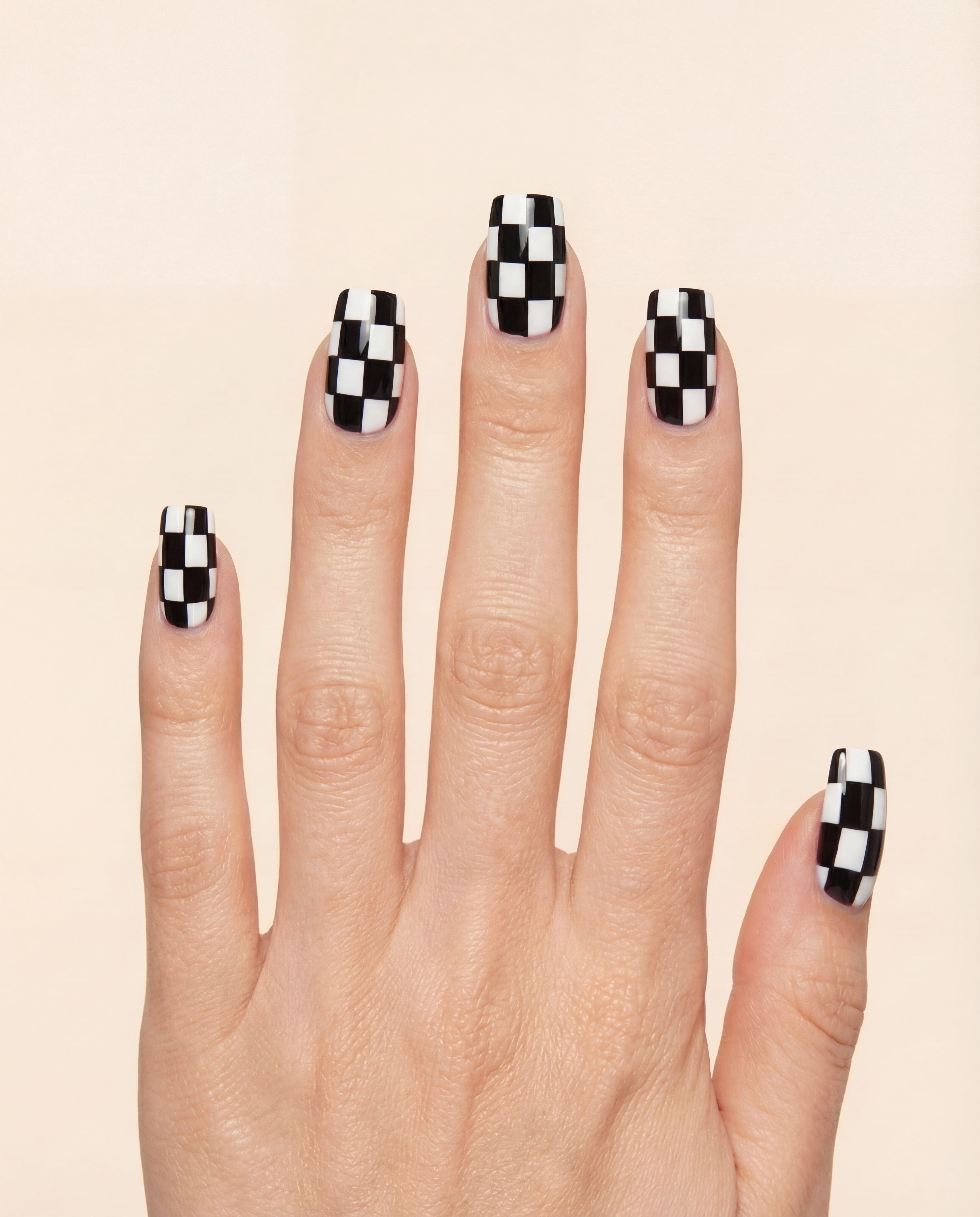 Checkered