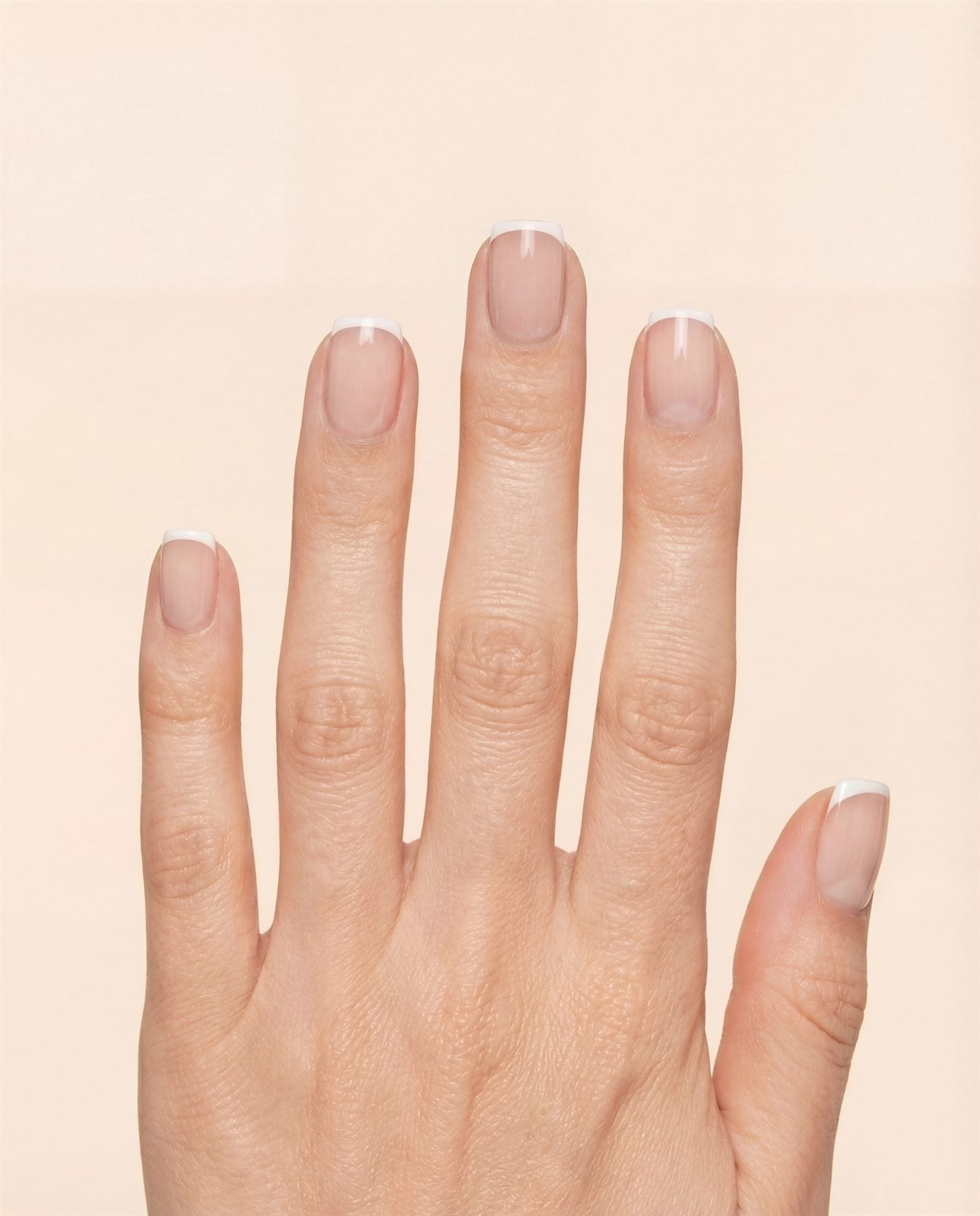 Classic French press-on nails